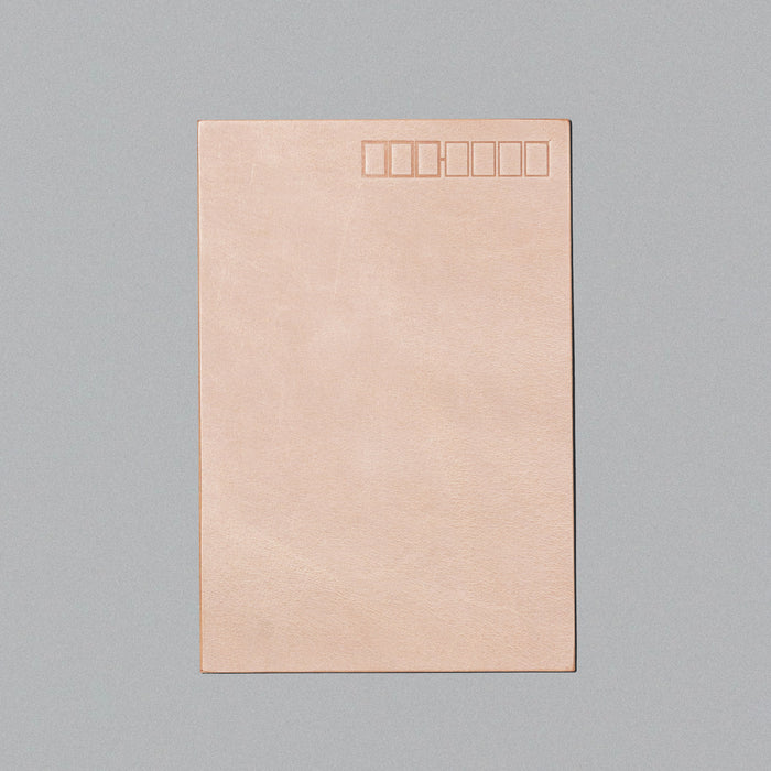 Leather Post Card